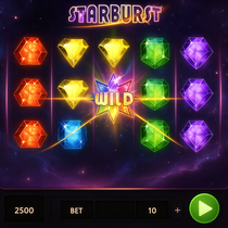 WildRobin Casino - Starburst Slot Game