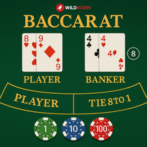 WildRobin Casino - Jeu de table Baccarat