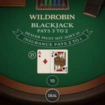 WildRobin Casino - Jeu de table Blackjack